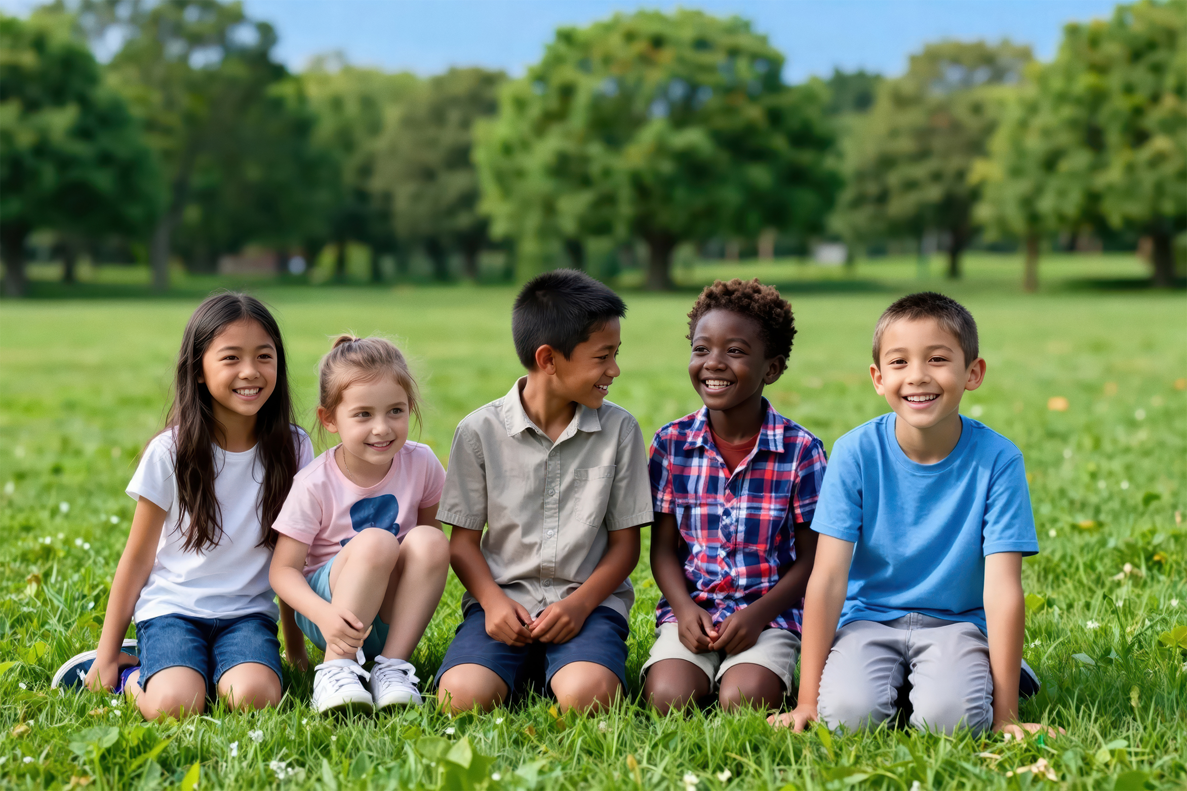 A supervised parent and child visit with a neutral supervisor nearby